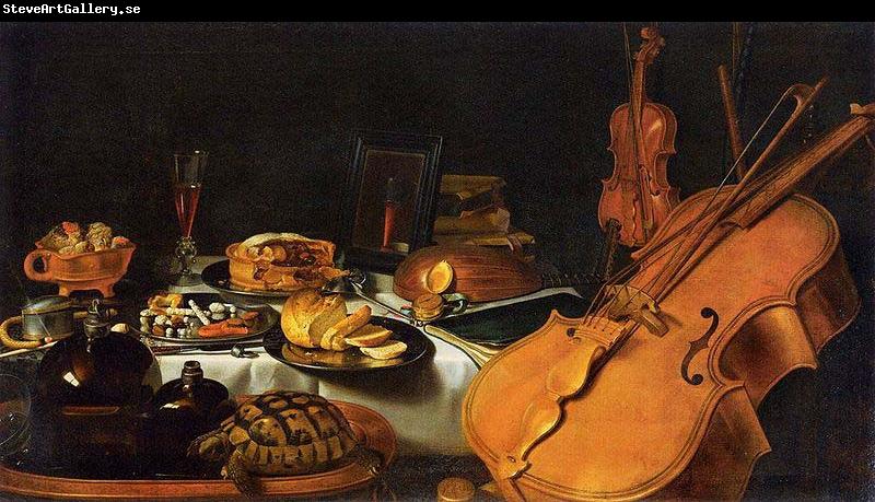 unknow artist Still-Life with Musical Instruments